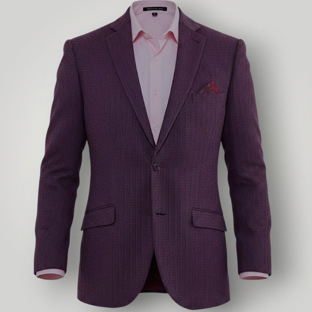 SAMUELSOHN LORO PIANA Men’s Blazer 48XL Silk/Wool Sport Coat Two Button Jacket